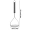 Premium Stainless Steel Potato Masher & Vegetable Press for Smooth Purees