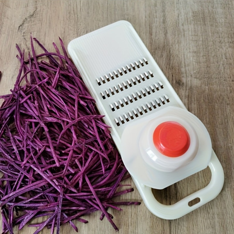 Manual Stainless Steel Grater Ergonomic Kitchen Tool for Vegetables