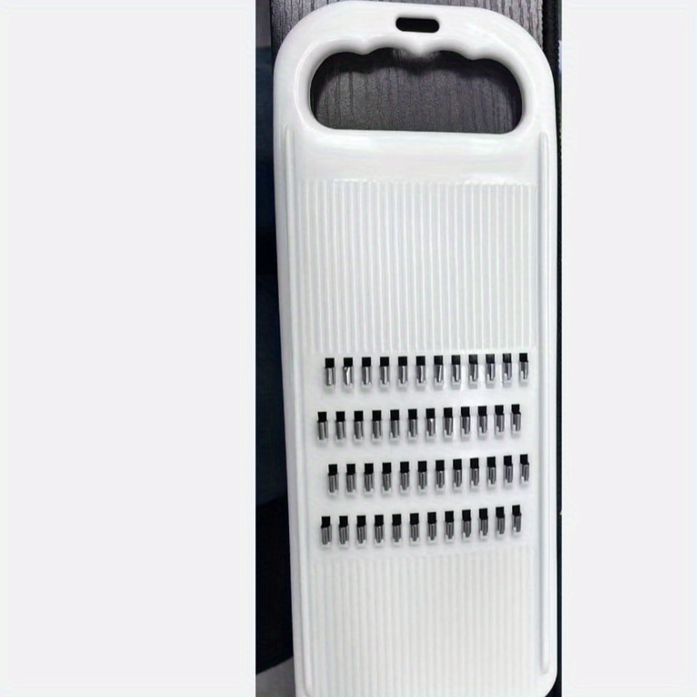 Manual Stainless Steel Grater Ergonomic Kitchen Tool for Vegetables