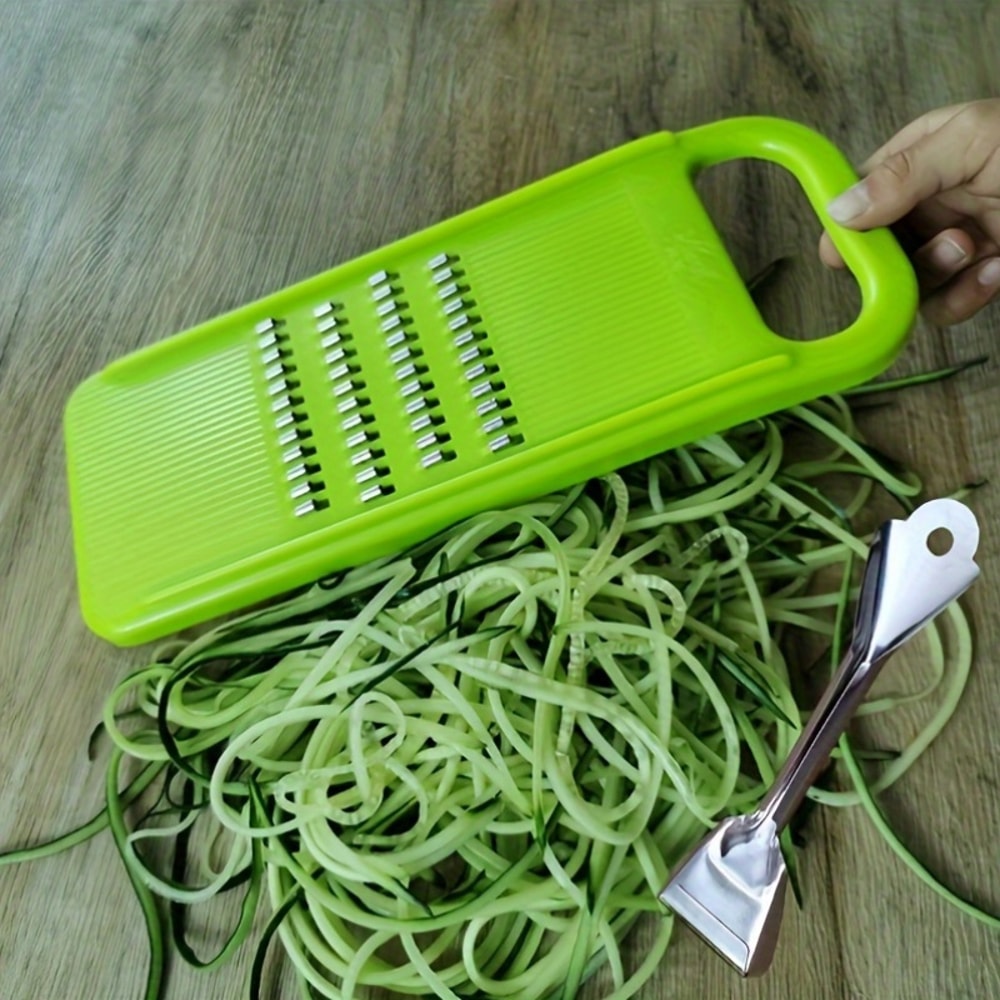 Manual Stainless Steel Grater Ergonomic Kitchen Tool for Vegetables
