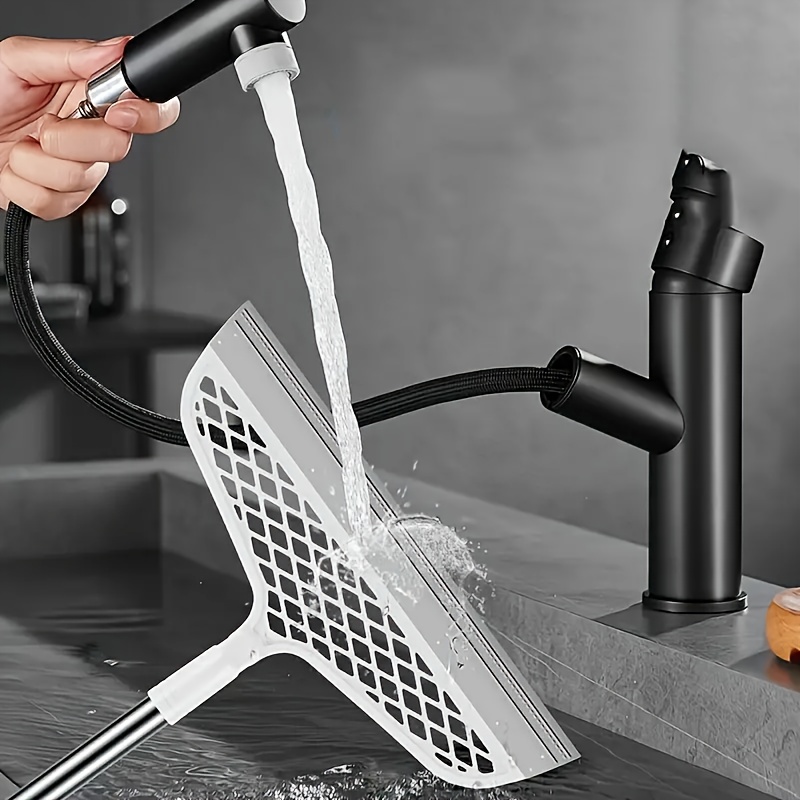 Detachable Magic Silicone Broom & Multi Surface Squeegee