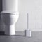 Toilet Brush With Soft Bristle Head For Deep Cleaning 2