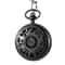 Retro Hollow Pocket Watch Compass For Men With Chain 8