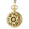 Retro Hollow Pocket Watch Compass For Men With Chain 6