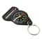 Mini Survival Compass Thermometer Portable Outdoor Hiking Compass Keychain