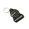 Mini Survival Compass Thermometer Portable Outdoor Hiking Compass Keychain