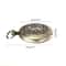 Vintage Pocket Watch Compass Necklace Outdoor Navigation Timepiece