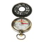 Vintage Pocket Watch Compass Necklace Outdoor Navigation Timepiece