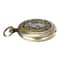 Vintage Pocket Watch Compass Necklace Outdoor Navigation Timepiece