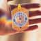 Portable Navigation Compass For Hiking Camping Acrylic Map Survival Tool 0
