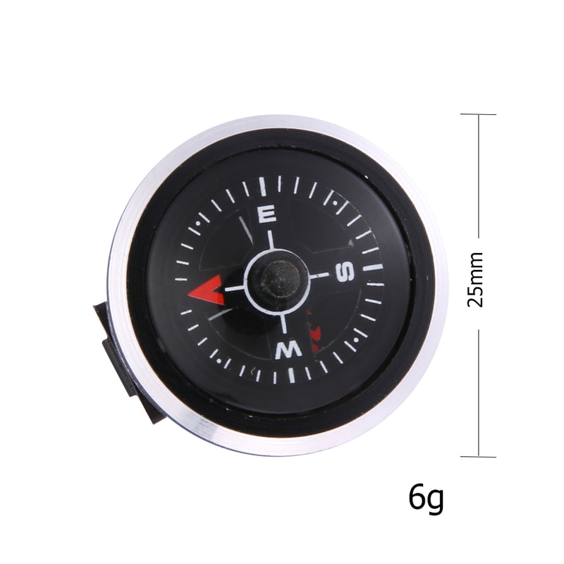 Mini Portable Wrist Navigation Compass Detachable Survival Tool for Outdoor Adventures