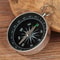 Portable Adventure Compass Keychain Mini Compass Keychain for Outdoor Travel