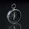 Portable Adventure Compass Keychain Mini Compass Keychain for Outdoor Travel