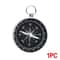 Portable Adventure Compass Keychain Mini Compass Keychain for Outdoor Travel
