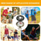 Outdoor Waterproof Flip Top Compass for Hiking & Survival