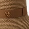 Elegant Panama Straw Hat for Women & Men Summer Beach Sun Protection