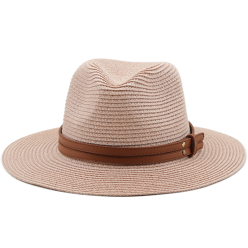Premium Panama Straw Hat For Summer Beach Sun Protection 9