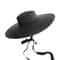 Elegant Wide Brim Straw Hat for Women Vintage Summer Beach Sun Hat