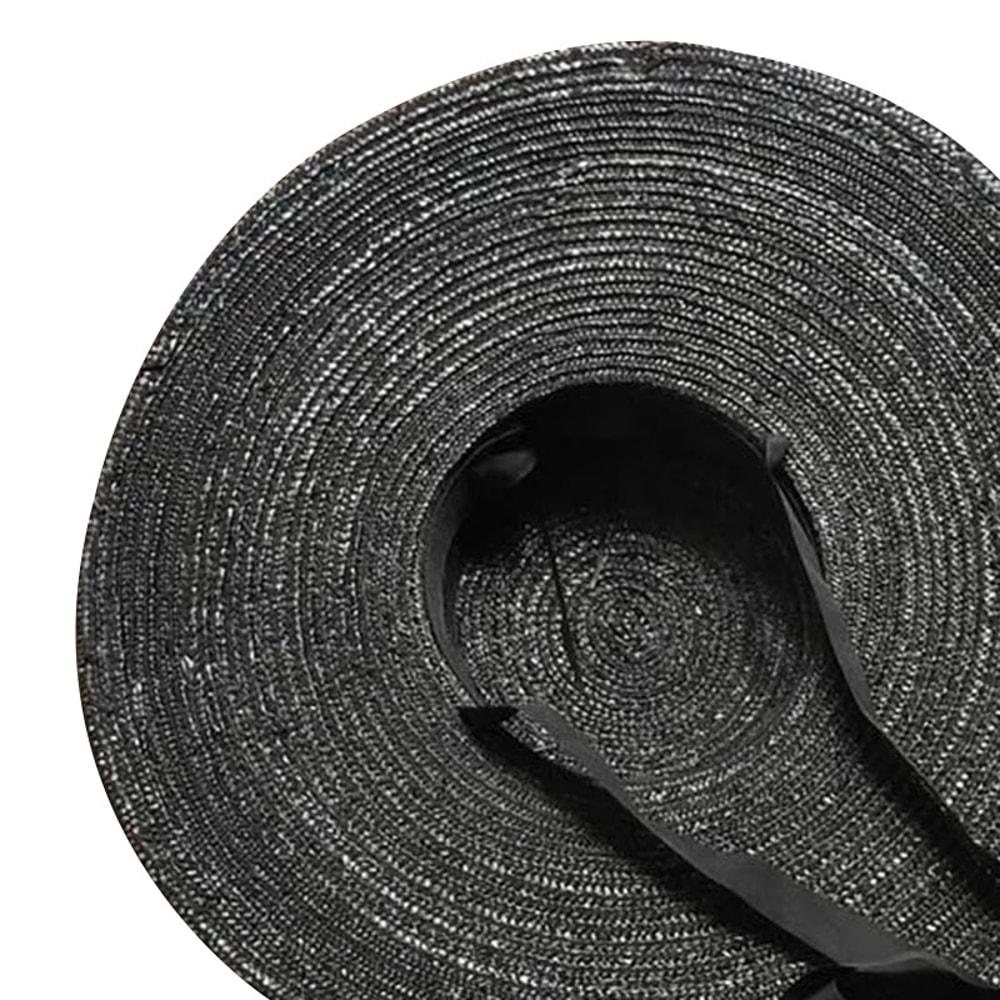 Elegant Wide Brim Straw Hat for Women Vintage Summer Beach Sun Hat