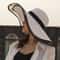 Elegant Wide Brim Sun Hat For Women Summer Anti UV Beach Hat 0