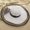 Elegant Wide Brim Sun Hat For Women Summer Anti UV Beach Hat 3