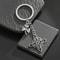 Celtic Trinity Knot Keychain Pendant Double Protection Witchcraft Jewelry