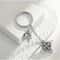 Celtic Trinity Knot Keychain Pendant Double Protection Witchcraft Jewelry