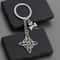 Celtic Trinity Knot Keychain Pendant Double Protection Witchcraft Jewelry