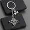 Celtic Trinity Knot Keychain Pendant Double Protection Witchcraft Jewelry