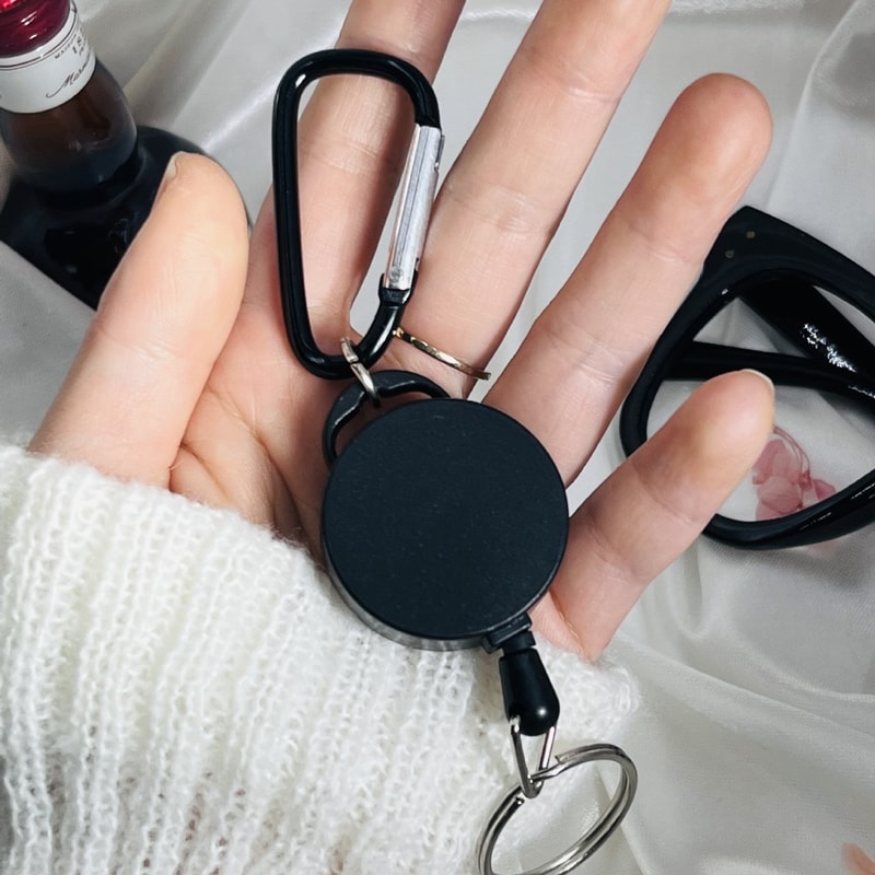Premium Outdoor Snap On Keychain Durable Anti Loss Car Bag Keyring 3