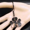 Cute Dog Cat Paw Keychain Stainless Steel Pet Lover Gift Accessory 2