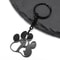Cute Dog Cat Paw Keychain Stainless Steel Pet Lover Gift Accessory 3