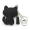 Black Cute Kitty Bowknot Keychain Stylish Cat Keychain