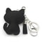 Black Cute Kitty Bowknot Keychain Stylish Cat Keychain