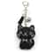 Black Cute Kitty Bowknot Keychain Stylish Cat Keychain