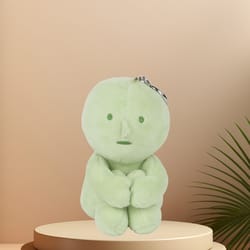 cute smiski plush keychain soft anime stuffed pendant toy for kids