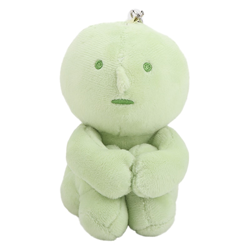 Cute Smiski Plush Keychain Soft Anime Stuffed Pendant Toy for Kids