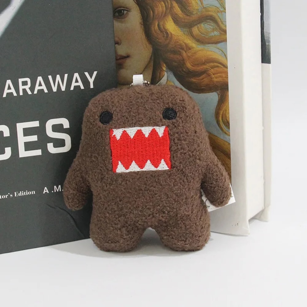 Domo Kun Plush Keychain Cute Cartoon Bag Charm & Mini Toy