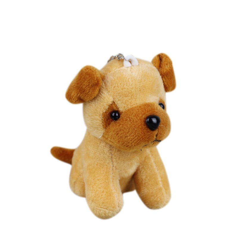 Cute Wolf Plush Keychain Soft Dog Pendant For Backpack Gifts 1