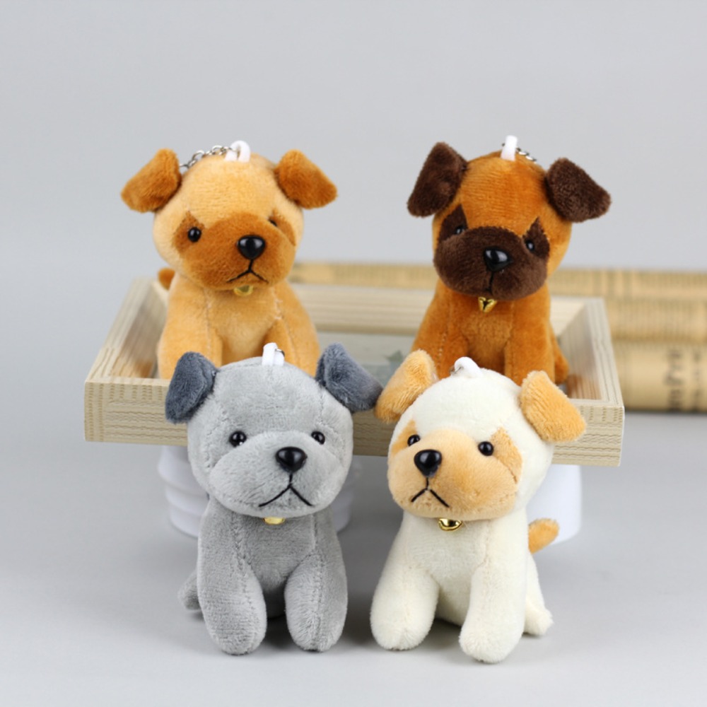 Cute Wolf Plush Keychain Soft Dog Pendant For Backpack Gifts 4