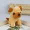Cute Wolf Plush Keychain Soft Dog Pendant For Backpack Gifts 7