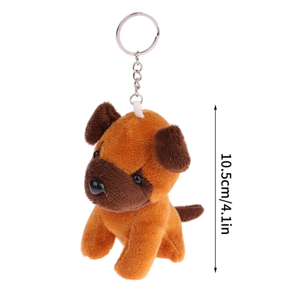 Cute Wolf Plush Keychain Soft Dog Pendant For Backpack Gifts 5