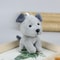 Cute Wolf Plush Keychain Soft Dog Pendant For Backpack Gifts 6