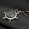 Compass Keychain Stylish Engraved Keyring for Men & Women