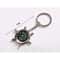 Compass Keychain Stylish Engraved Keyring for Men & Women