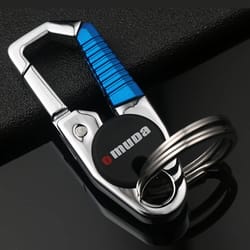 premium fashion keychain for men durable zinc alloy car accessory