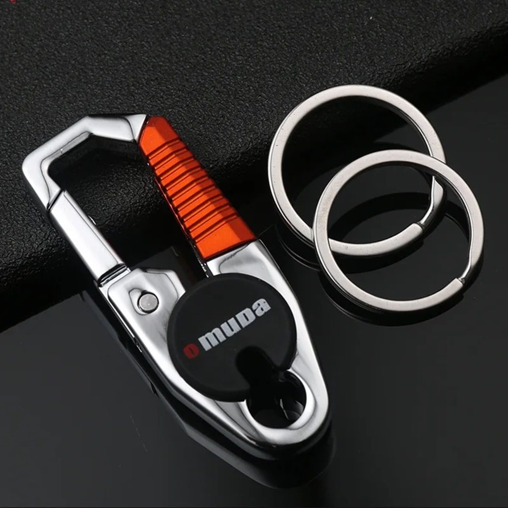 Premium Fashion Keychain For Men Durable Zinc Alloy Car Accessory 5