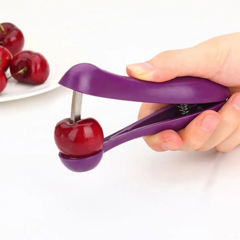 Multifunction Cherry Pitter & Fruit Corer Tool Easy Olive & Seed Remover