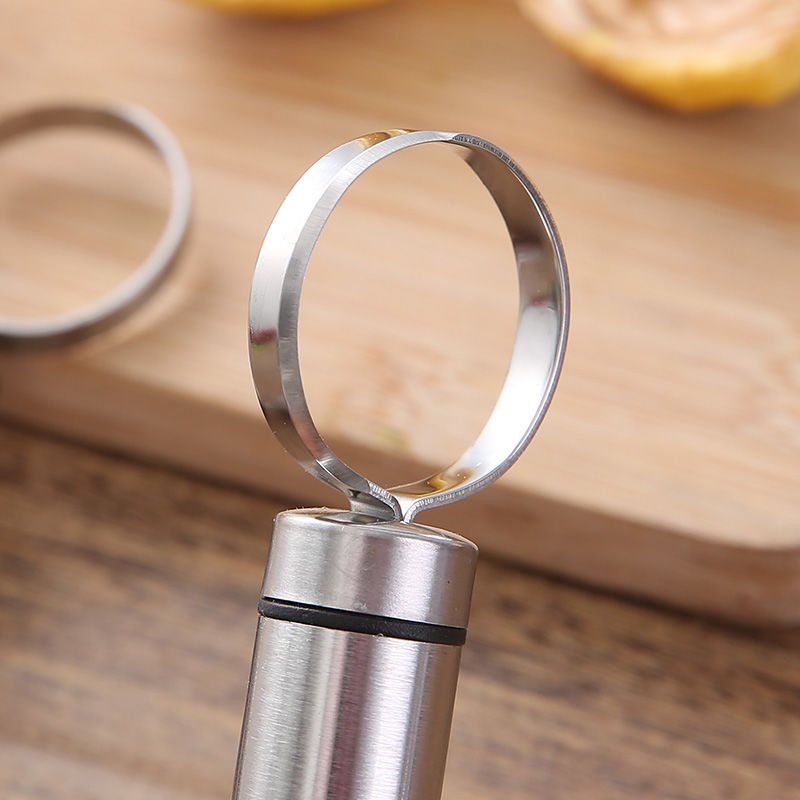 Premium Stainless Steel Fruit Pitter Core Remover Peach Apple Pear Tool 4