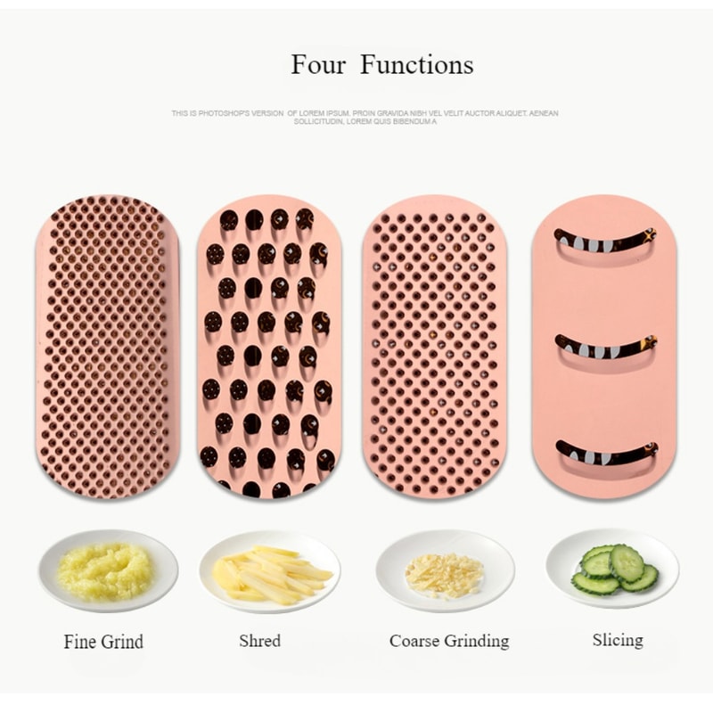 Multi Functional Stainless Steel Grater Vegetable Slicer For Kitchen 4